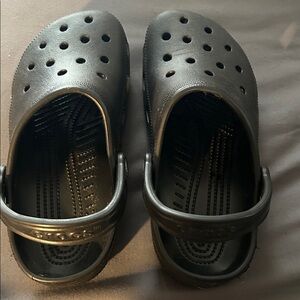 CROCS WOMENS size 8 or Men’s size 6. Clogs/mules - Black